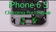 iPhone 6S Charging Port Repair Shown in 4 minute Fix