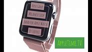 Rose Gold Milanese Loop Apple Watch Band 42mm by Leefrei