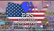 PBS Logo Demo circa 1989/1990 (extended, 2022 remake)