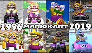 Evolution Of 1st Place (Wario) In Mario Kart Games [1996-2019]