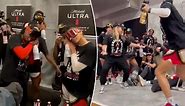 Aces celebrate WNBA championship with champagne showers in wild videos
