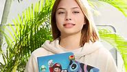 Trendy Fun Case for Kindle 11th 6" 2022 Generation Cute Cartoon Kawaii Skull Girls Kids Boys Aesthetic Cool Folio Cover for Amazon Kindle 11th Generation C2V2L3, 6inch E Reader Case,HeartSk