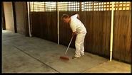 How to Paint Concrete With Berger Jet Dry Paint