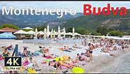 Budva Montenegro 🇲🇪 4K Walking along the Beaches