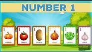 Counting Vegetable | Counting 01 to 20 | Number 01| Baby World