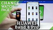How to Install & Customize Watch Face in HUAWEI Band 4 Pro – Personalize Watch Face