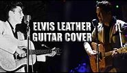 Re-Creating Elvis Presley's 1950's Leather Guitar Cover from Scratch, Leather Tooling.