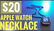 $20 Apple Watch Necklace !! | Best budget Apple watch accessory | 4K