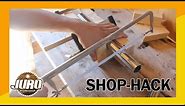 Shop hack | How to square cut your pipe without fancy tools | easy DIY
