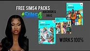 Tutorial : ALL THE SIMS 4 PACKS FOR FREE, FOR MACBOOK& IMAC