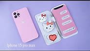 How To Make Iphone 15 Pro Max With Paper & Cardboard | DIY Iphone 15 Pro Max Notebook