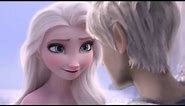 Jack Frost and Elsa Reunite [Fanmade scene]