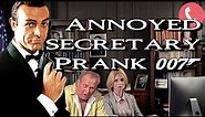 Sean Connery Calls an Annoyed Secretary - Prank Call