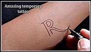 Amazing R letter tattoo designs || Best tribal tattoo || unique tattoo designs