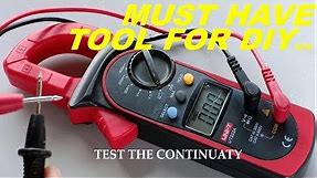 How to Use the CLAMP AMMETER / MULTI METER