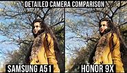 Samsung A51 vs Honor 9X - Camera Test and Detailed Camera Comparison