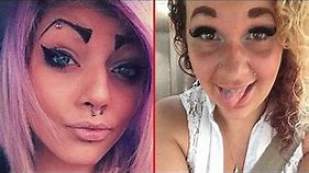 Hilarious Eyebrow Fails - Photos of Ugly Eyebrows - Funny Eyebrow Pictures