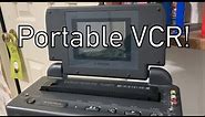 Portable VCR From 2000! | Audiovox VCP