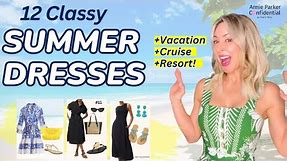 Classy SUMMER DRESSES - VACATION, Cruise, RESORT (Affordable)