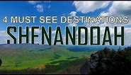 4 Essential Stops in SHENANDOAH NATIONAL PARK [4K]