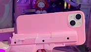 Pink Gun iphone case 😎🔫💓 #iphone #iphonecase #iphone13 #pink #apple #case #aesthetic #satisfying #cozyathome #asmr #ios #tech #toy