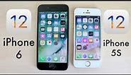 iPHONE 5S Vs iPHONE 6 On iOS 12! (Speed Comparison)