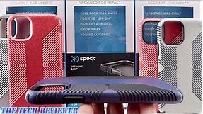 Speck Presidio Grip & Grip+Glitter: Now with 13 Ft Drop Protection & Microban for iPhone 11/11 Pro!