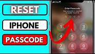 How To Reset IPhone Password If Forgotten IPhone 14/14Pro And 14Pro Max|Recover IPhone Passcode