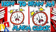 How To Draw An Alarm Clock
