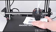 GEEETECH A30T 3D Printer Unbox Setup and Print!