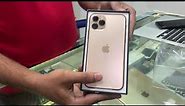 Apple iPhone 11 Pro Gold Unboxing in india
