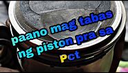 how to dome piston using diy lathe machine