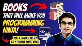 Top 7 Books for Computer Science Students [Beginner + Advanced] 📚