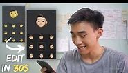 How to Edit Memoji on iPhone 7+| iPhone tips