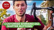 How To Customise Shimano 105, Ultegra & Dura-Ace Di2 Shifter Buttons | Maintenance Monday