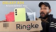 Samsung Galaxy A34 Accessories _ Best Back Covers (RINGKE CASE) For Galaxy A34 | FusionX & Matte🔥🙌