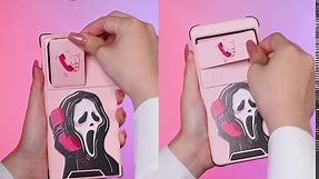 oqpa (2 in 1 for iPhone 11 Case Cute Cartoon with Camera Cover+Ring Holder i Phone 11 Case for Women Girly Girls Boys Kids Kawaii Funny Fun Cool Case for iPhone 11 6.1", Pink Skull