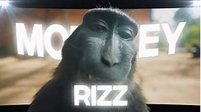Monkey Rizz 🐒 - White Tees [EDIT/MMV]! 🔥