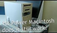 1st gen Power Macintosh: 8100/80, disassembly and look inside!