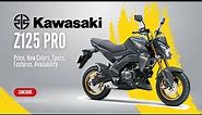 2024 Kawasaki Z125 Pro: Price, New Colors, Specs, Features, Availability