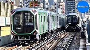 Riding Japan's Strangest Subway Train like Doctor Octopus | Osaka Metro 400 Series