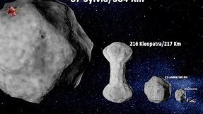 Asteroids Size Comparison: Exploring Asteroids