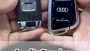 Audi ordinary key upgrade luxury LCD key#DIY Skills Sharing #Car Key #LCD Key #Car Key Programming #Car Key Repair #Car Key Store #Locksmith #Cardot