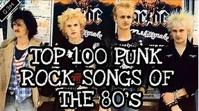 TOP 100 PUNK ROCK 80's