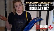Inzer Advance Designs Lever Belt Sizing Instructions