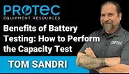 Benefits of Battery Testing - How To Perform Capacitance Test (Protec August 2022 Webinar)