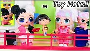 Toy Hotel New Luggage Playset | LOL SURPRISE Fun Toys + Dolls for Kids | ToyEggVideos
