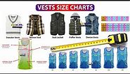Vest Size Chart Full Video