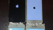 iPhone 6s vs iPhone 6s Plus vs iPhone 8 vs iPhone X boot up test #shorts #iphone6s #iphonex #iphone