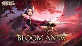 Bloom Anew | Hanabi Revamp Concept Video | Mobile Legends: Bang Bang